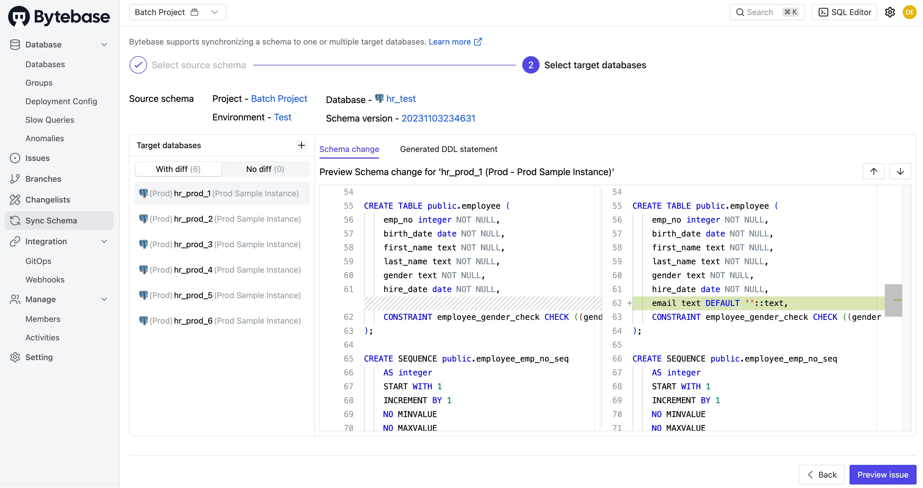 bb-schema-compare-several