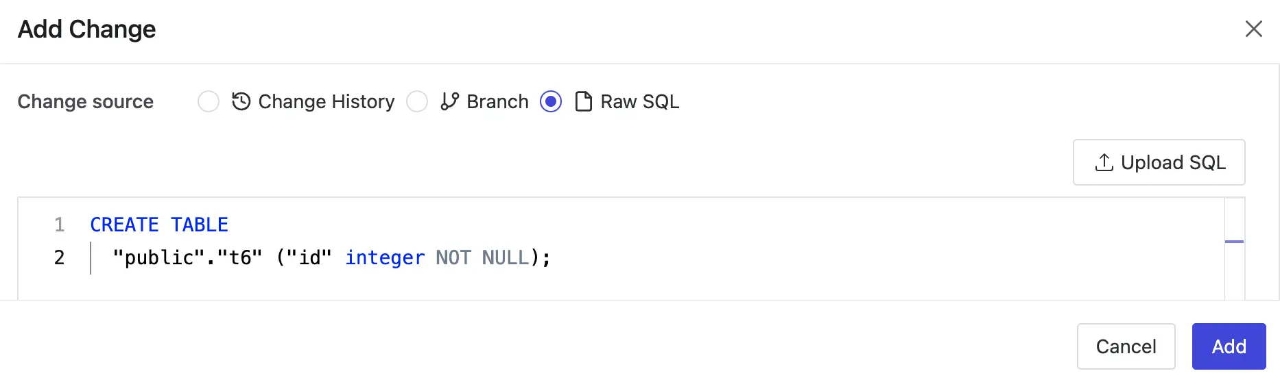 bb-changelist-add-raw-sql