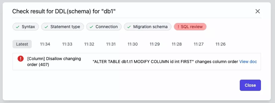 sql-review-column-disallow-changing-order