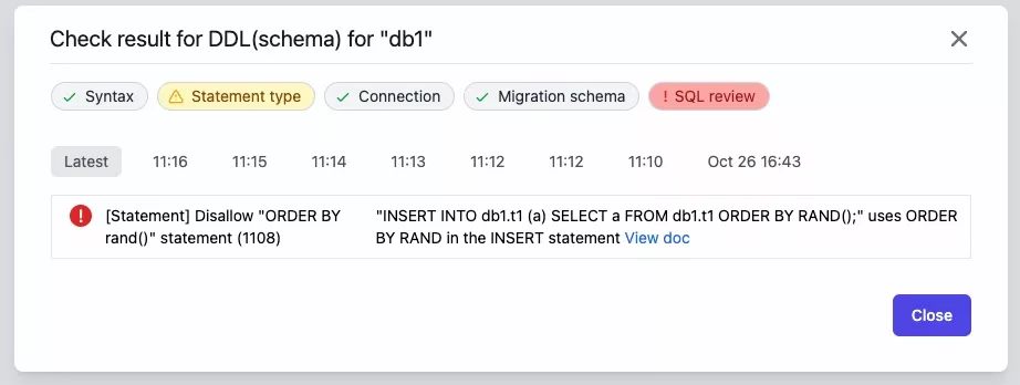 sql-review-statement-insert-disallow-order-by-rand