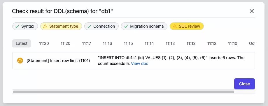 sql-review-statement-statement-insert-row-limit