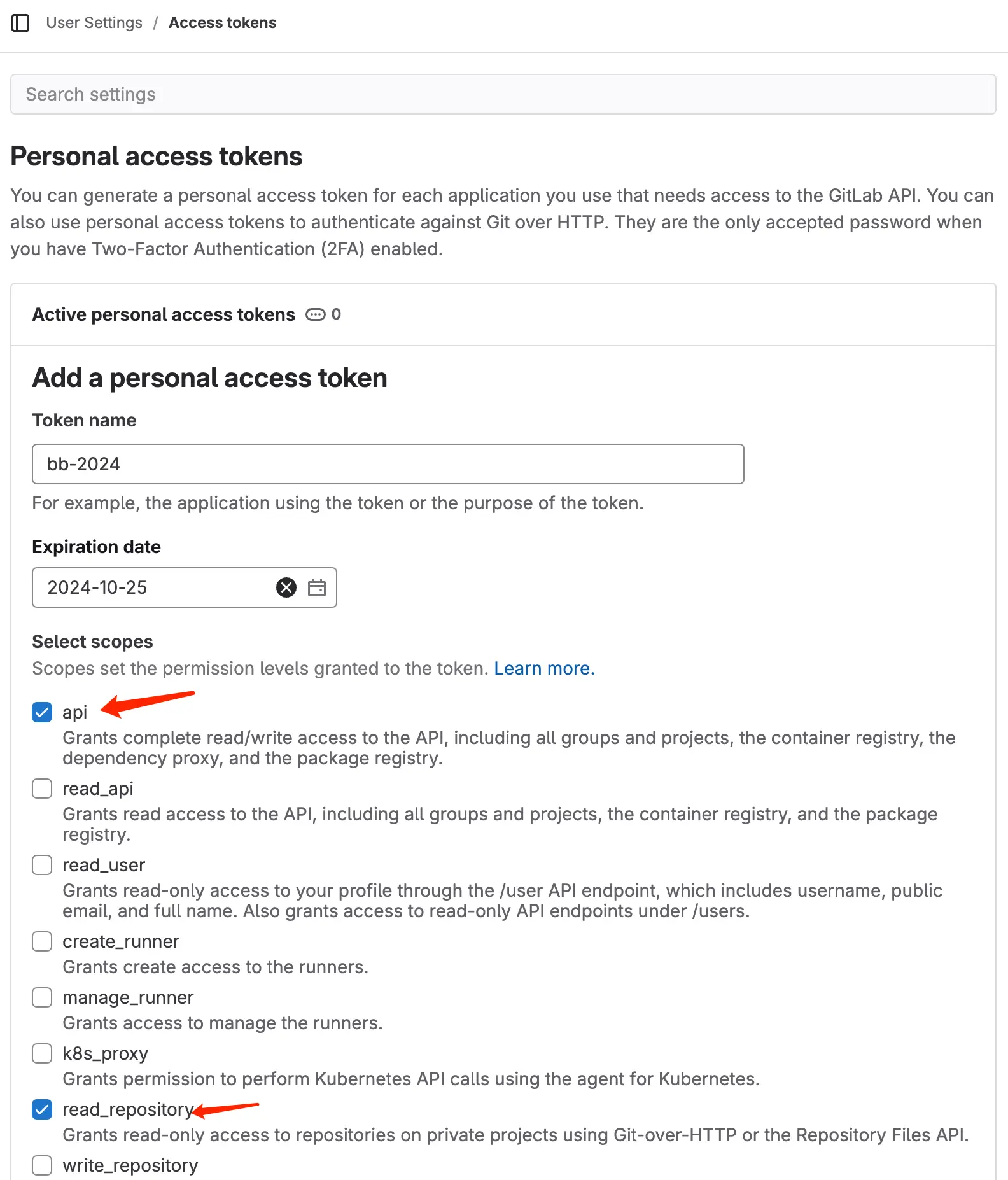 gl-personal-access-token
