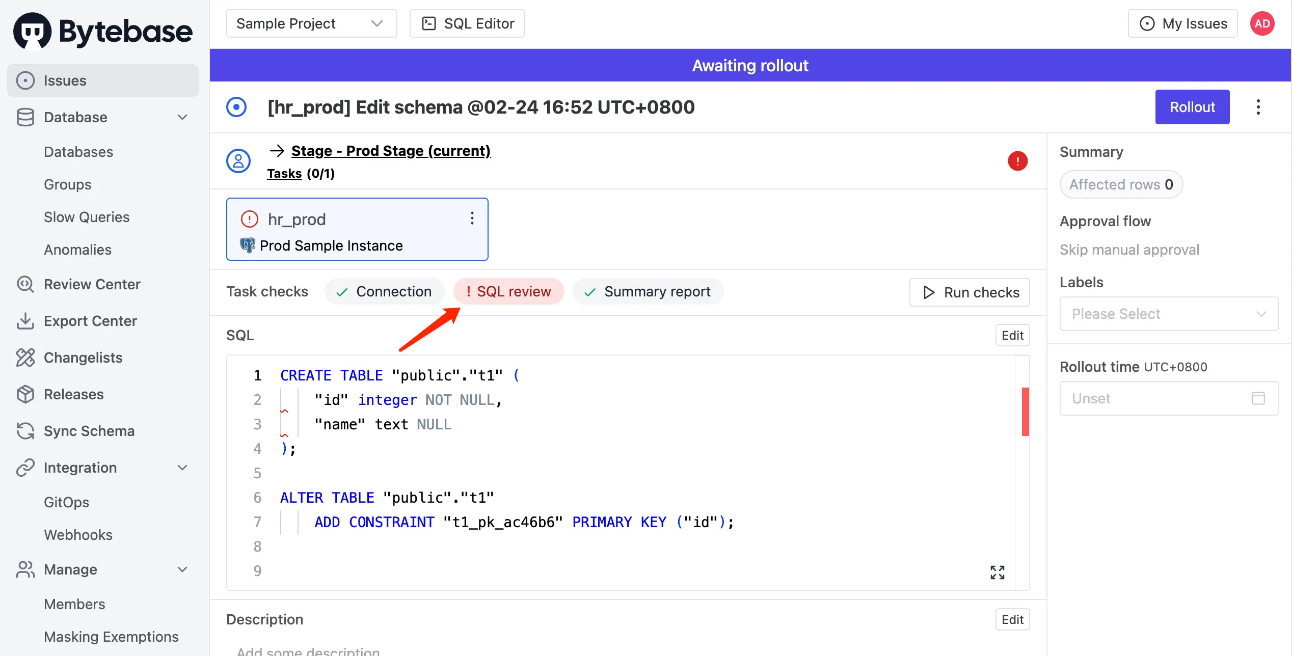 bb-issue-sql-review-error